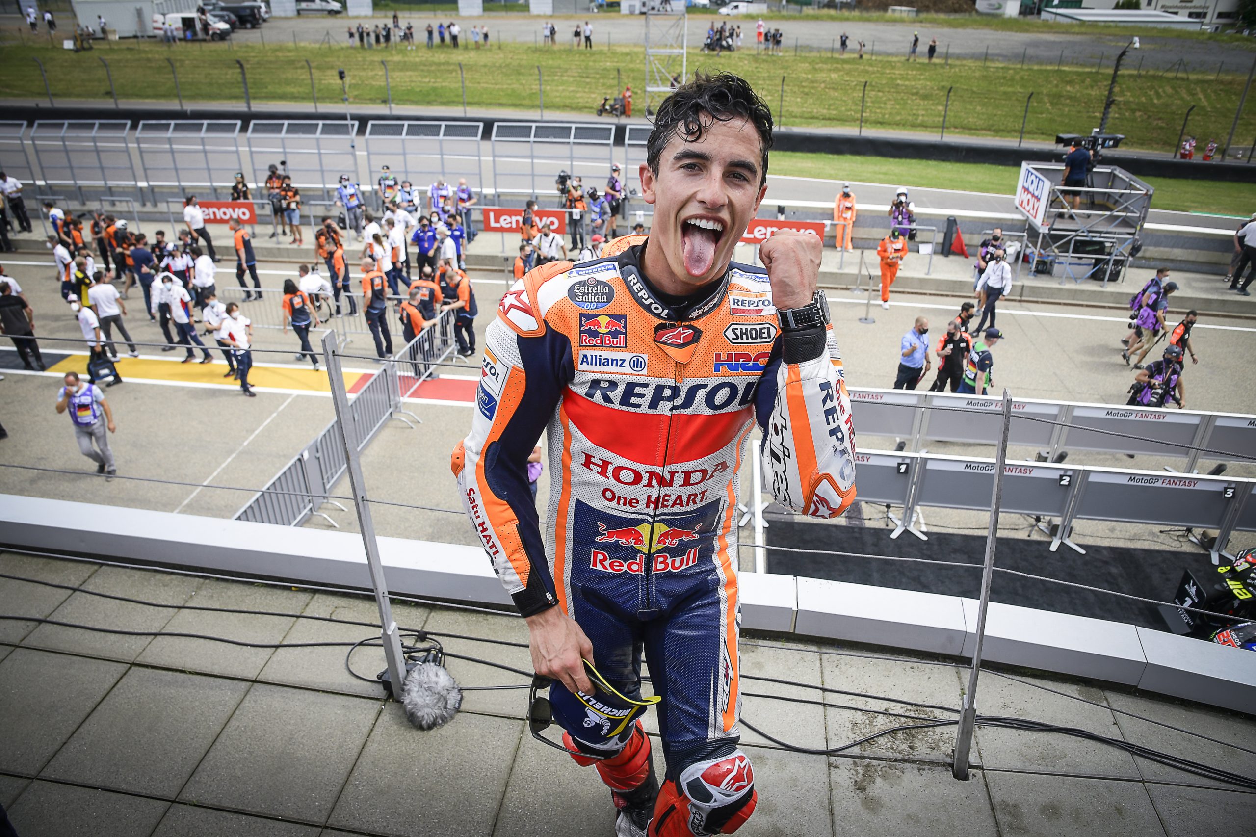 Il re è tornato, viva il re! - Marquez podio