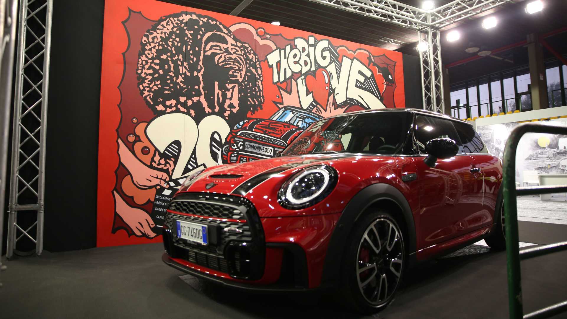 Al Lucca Comics & Games la Nuova MINI si è trasformata in un'opera d'arte - Mini