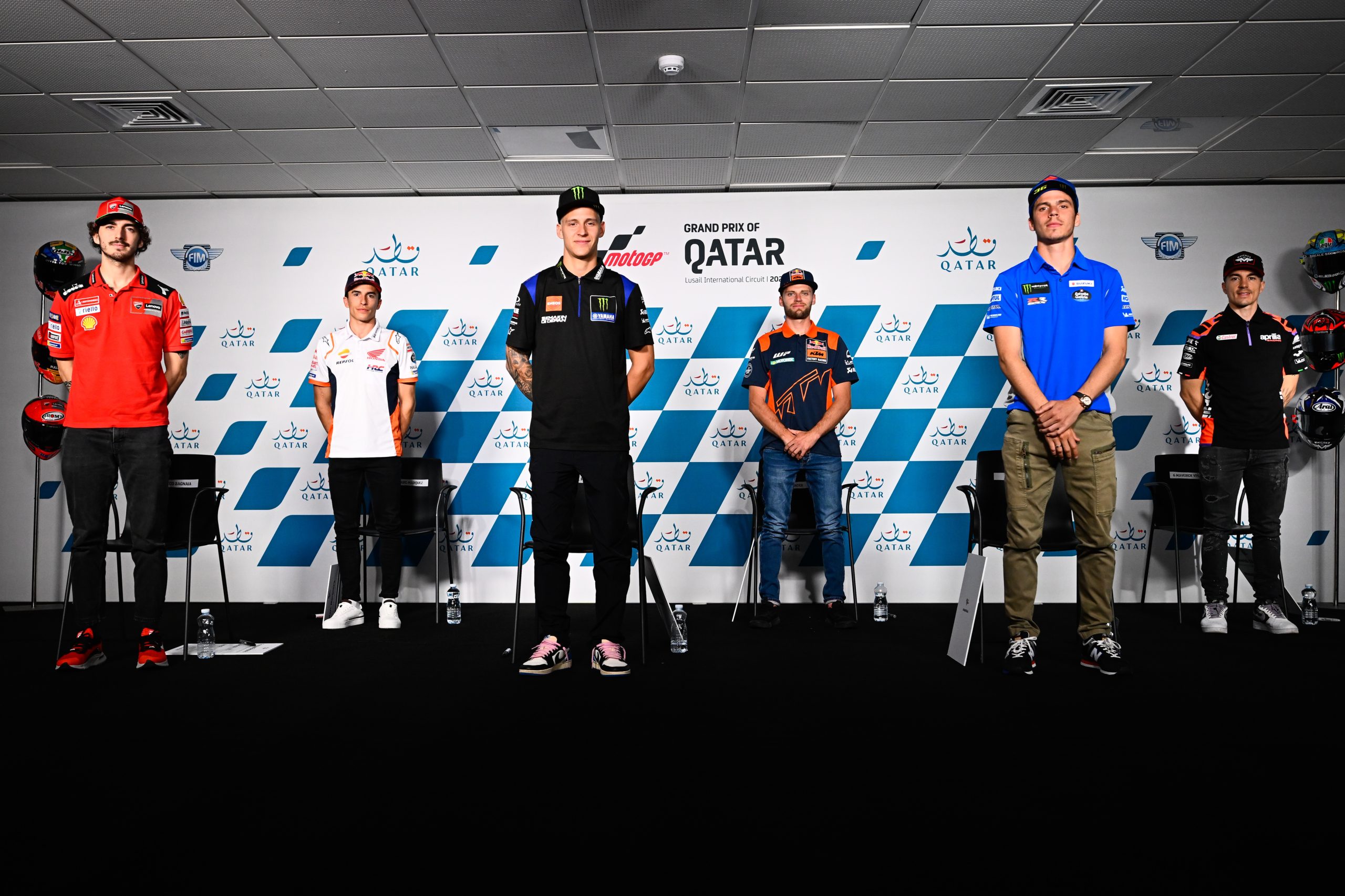 La dedica di Bastianini, la delusione di Pecco e Jack - conferenza 2