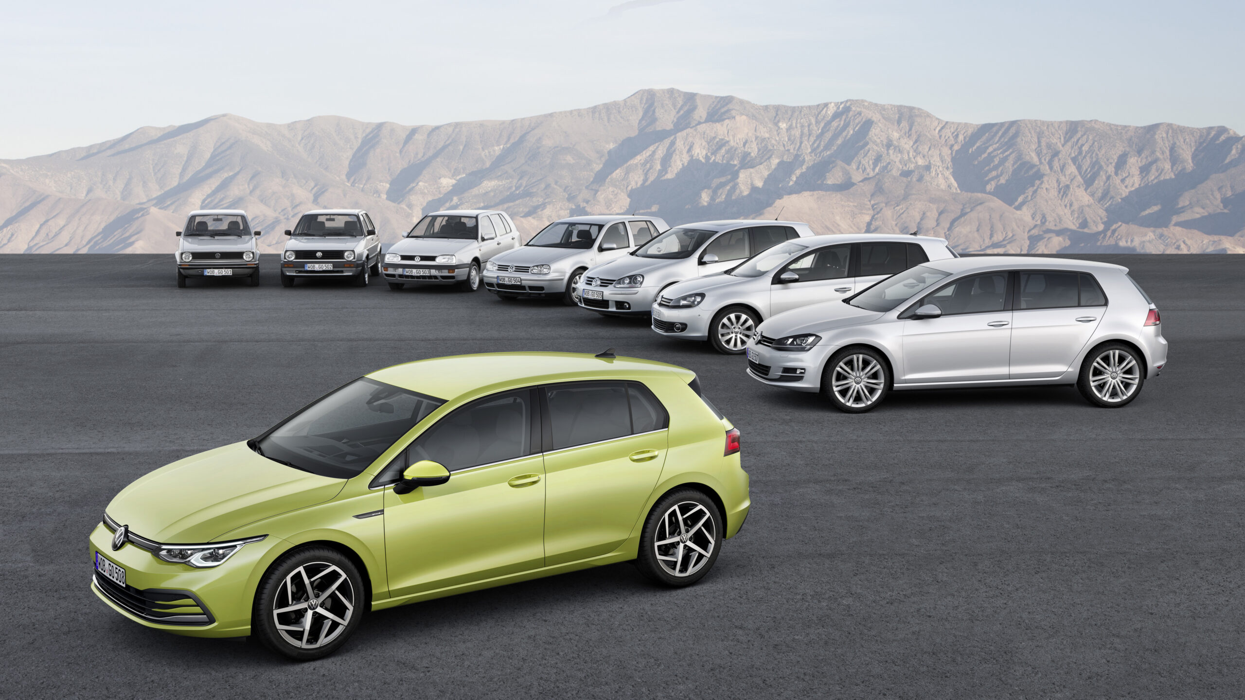 Volkswagen Golf festeggia il mezzo secolo - The new Volkswagen Golf